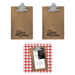 Custom Mini Clipboard - Wood Custom Mini Clipboard - Wood