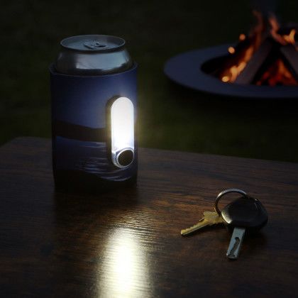 Custom Full Color Torch Can Cooler 2.0 - Nightime