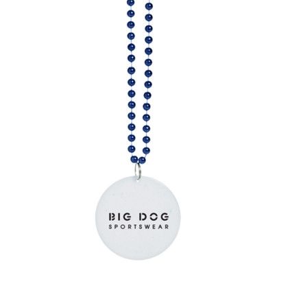 Custom Medallion Beads - Navy 