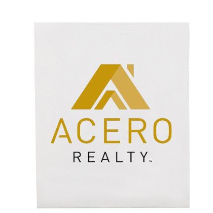 Custom Chamomile Seed Matchbook - White Front