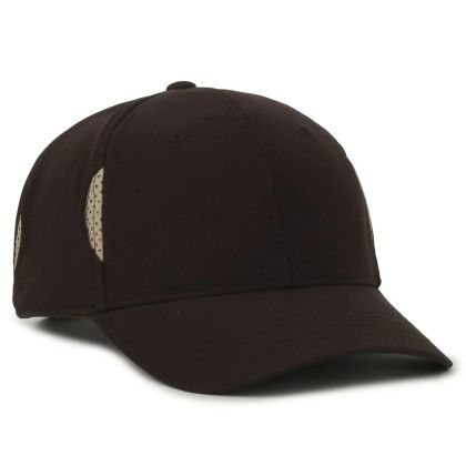 Custom Cargo Performance Pocket Cap - Brown Side View