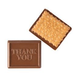 Custom Chocolate Rectangle Cookie - Milk Chocolate 