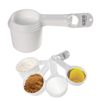 Custom Measuring Cups - White