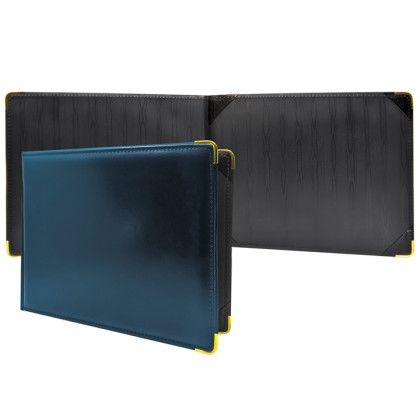 Custom Diploma Holder Deluxe Landscape - Navy