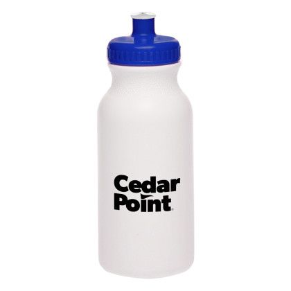 Custom 20 oz Sport Bottle - Blue