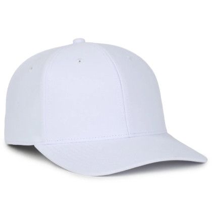 Custom Premium Modern Solid Back - Youth - White Side View
