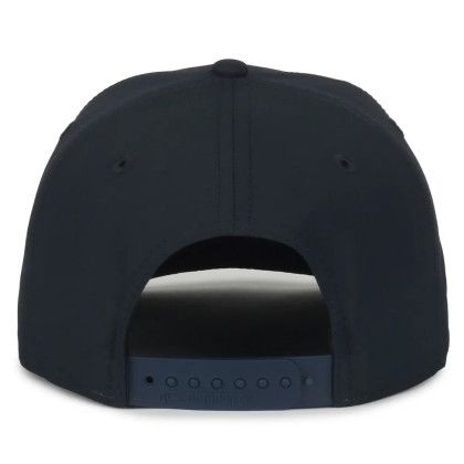 Custom Premium Modern Solid Back - Youth - Navy Back View