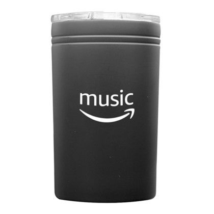 Custom Bottle Cooler & Tumbler - Black 