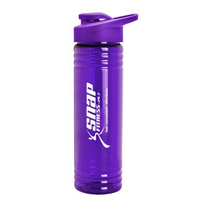 Custom 24 oz Water Bottle - Purple Custom 24 oz Water Bottle - Purple