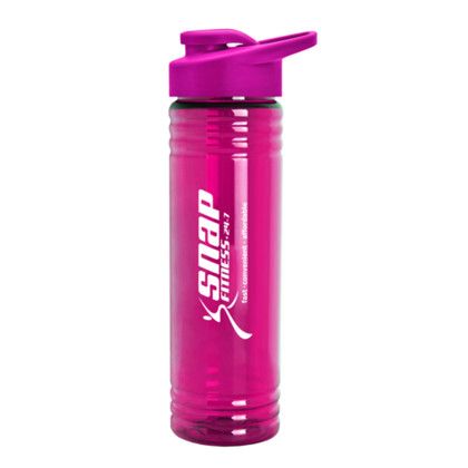 Custom 24 oz Water Bottle - Pink Custom 24 oz Water Bottle - Pink