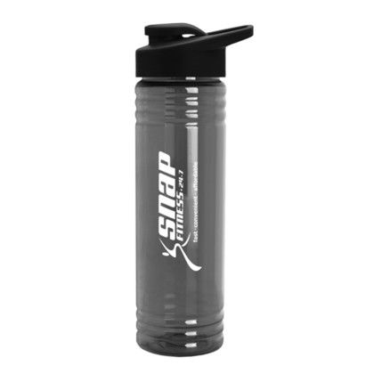Custom 24 oz Water Bottle - Smoke Custom 24 oz Water Bottle - Smoke