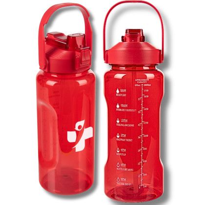 Custom Motivational 68 oz Water Bottle