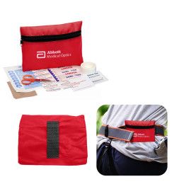 Custom Personal First Aid Kit - Red 