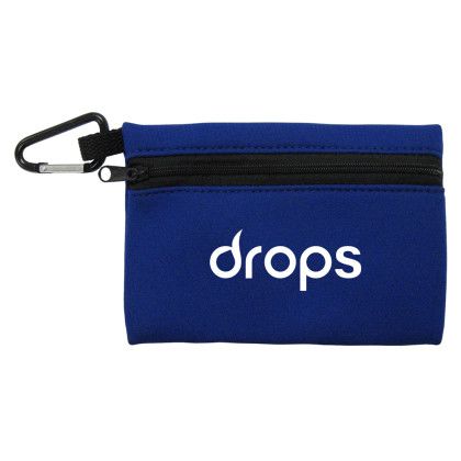 Custom Neoprene Pouch - Blue 