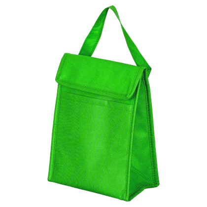 Custom Non-Woven Lunch Pack - Lime Green 