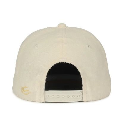 Custom Corduroy Solid Back - Ivory Back View