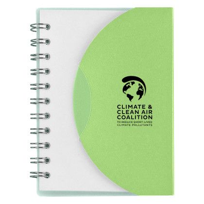 Custom Spiral Notebook - Green