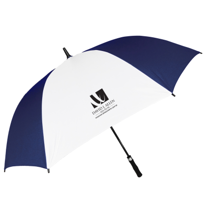 Custom The Titan Auto Open Golf Umbrella  - Navy/White