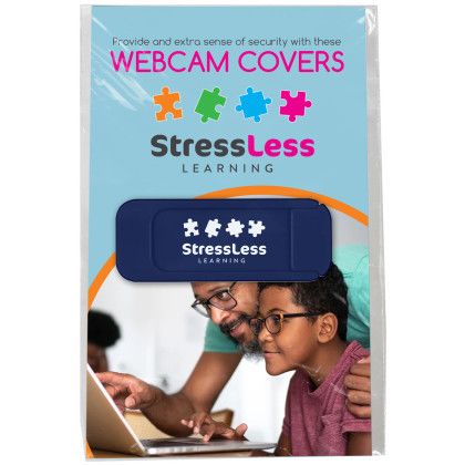 Custom Webcam Cover & Card - Navy blue