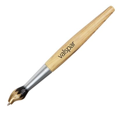 Custom Paintbrush Pen - Gold