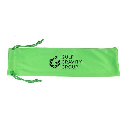 Custom Drawstring Pouch - Green