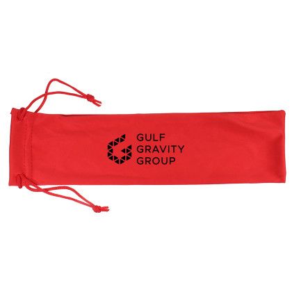 Custom Drawstring Pouch - Red