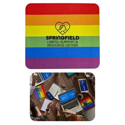 Custom Rainbow Mousepad