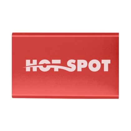Custom 4000 mAh Power Bank - Red