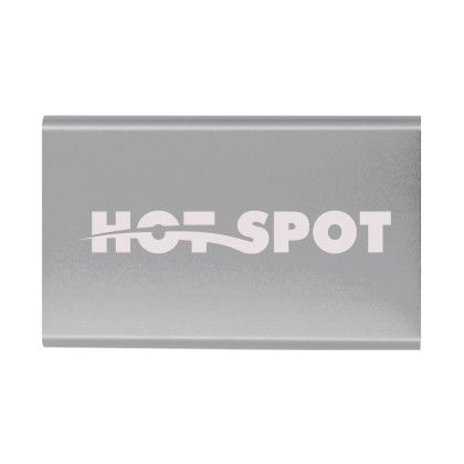 Custom 4000 mAh Power Bank - Silver