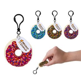 Custom Soft Donut Keychain