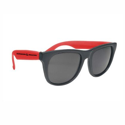 Custom 2 Tone Sunglasses - Red