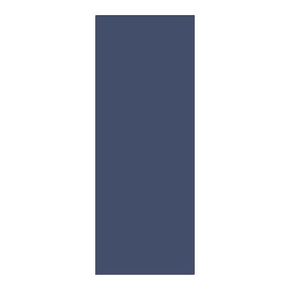 Custom Yoga/Pilates/Exercise Mat - 3/8" - Navy Blue 