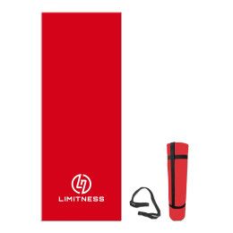 Custom Yoga/Pilates/Exercise Mat - 3/8" - Red 