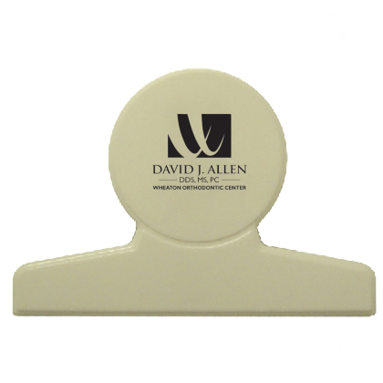 Custom Chip Clip - White