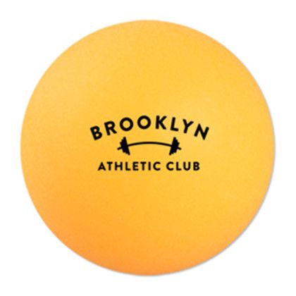 Custom Ping Pong Balls - Orange 
