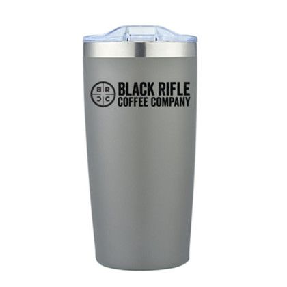 Custom 20 oz Stainless Steel Insulated Tumbler - Gray 
