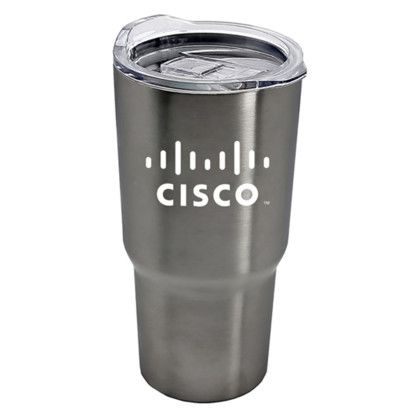 Custom 20 oz Stainless Tumbler - Silver 