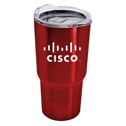 Custom 20 oz Stainless Tumbler - Red 