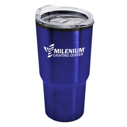 Custom 30 oz Insulated Tumbler - Blue Custom 30 oz Insulated Tumbler - Blue