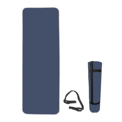 Custom Large Yoga/Fitness Mat -  Navy Blue 