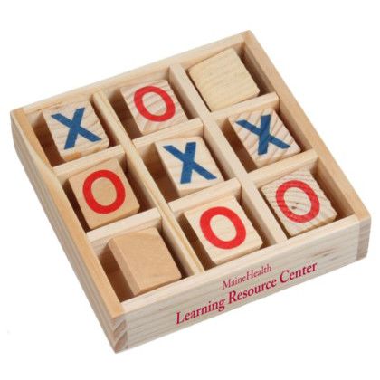 Custom Tic Tac Toe Game - Wood Custom Tic Tac Toe Game - Wood