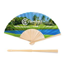 Custom Bamboo Foldout Fan