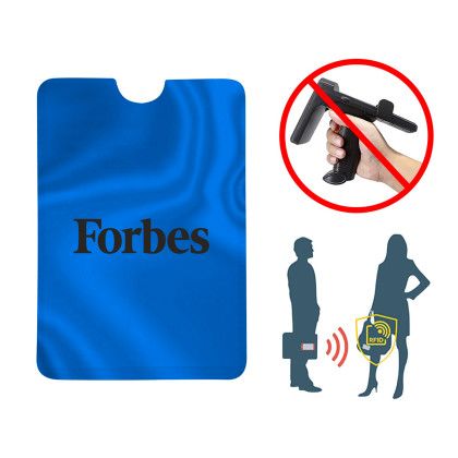 Custom RFID Phone Wallet - Blue