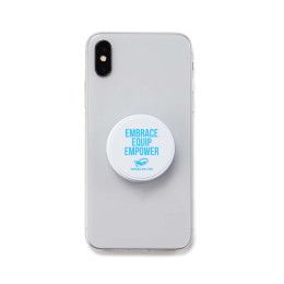 Custom  EZ Finger Phone Grip - White