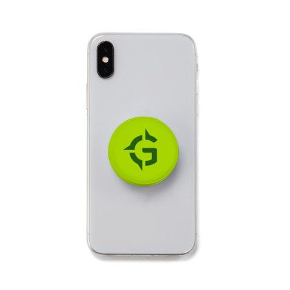 Custom  EZ Finger Phone Grip - Lime Green