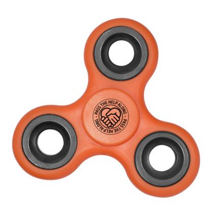 Custom Fidget Spinner - Orange 