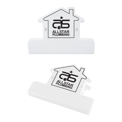 Custom House Clip - White