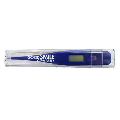 Custom Digital Thermometer - Blue 