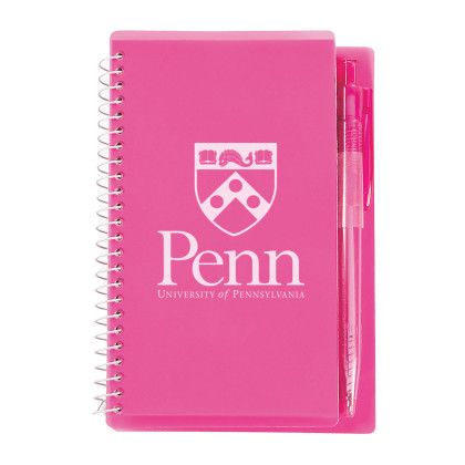 Custom Perfect Notebook & Pen Writing Set - Pink