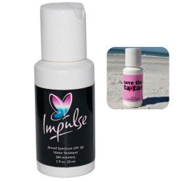 Custom 1 oz Sunscreen - White